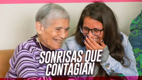Estos voluntarios van “Pintando Sonrisas” a los adultos mayores de Lima