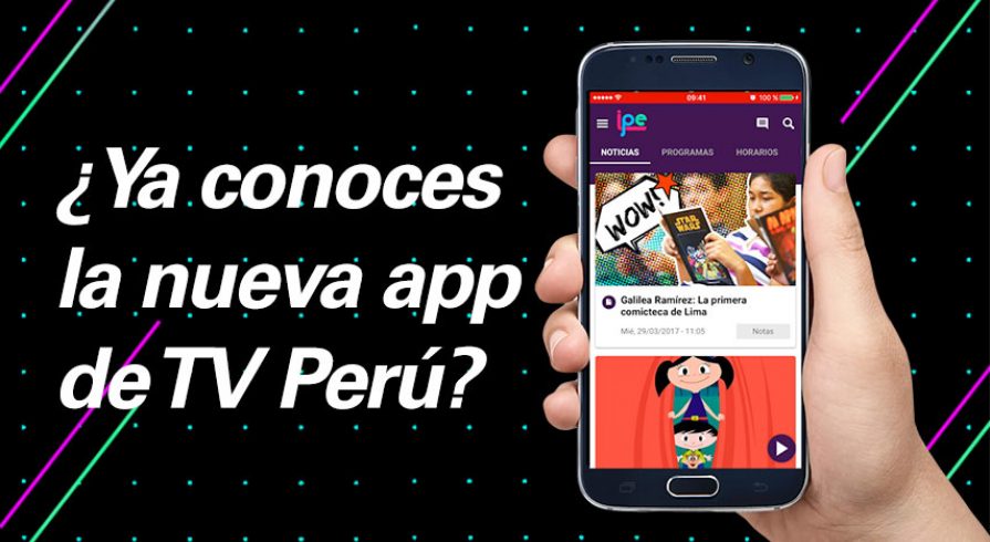 IPe en la nueva app de TV Perú