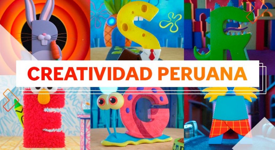 Tadeo Soriano, el diseñador peruano que creó un abecedario inspirado en dibujos animados