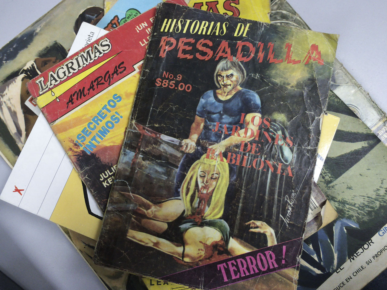 "Historias de pesadilla" es la versión terrorífica de las historietas mexicanas de los 80.