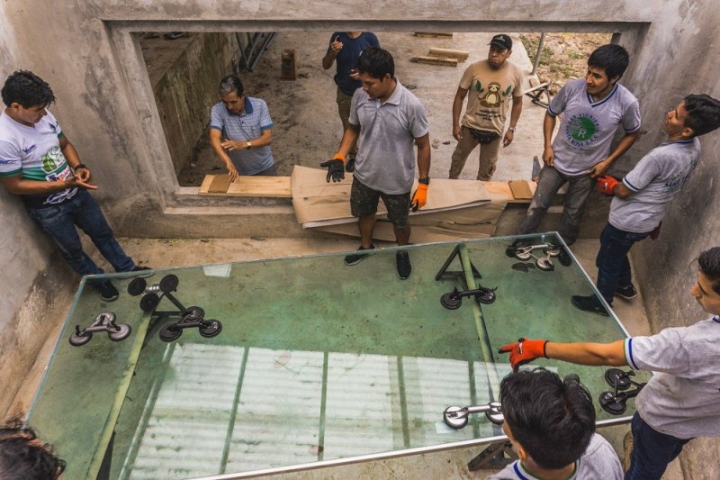 Este acuario ecológico protegerá a las especies en peligro de Tarapoto