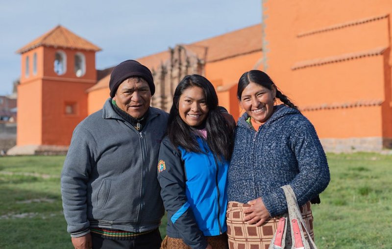 Gladys Gómez: la chica que quiere salvar el lago Titicaca